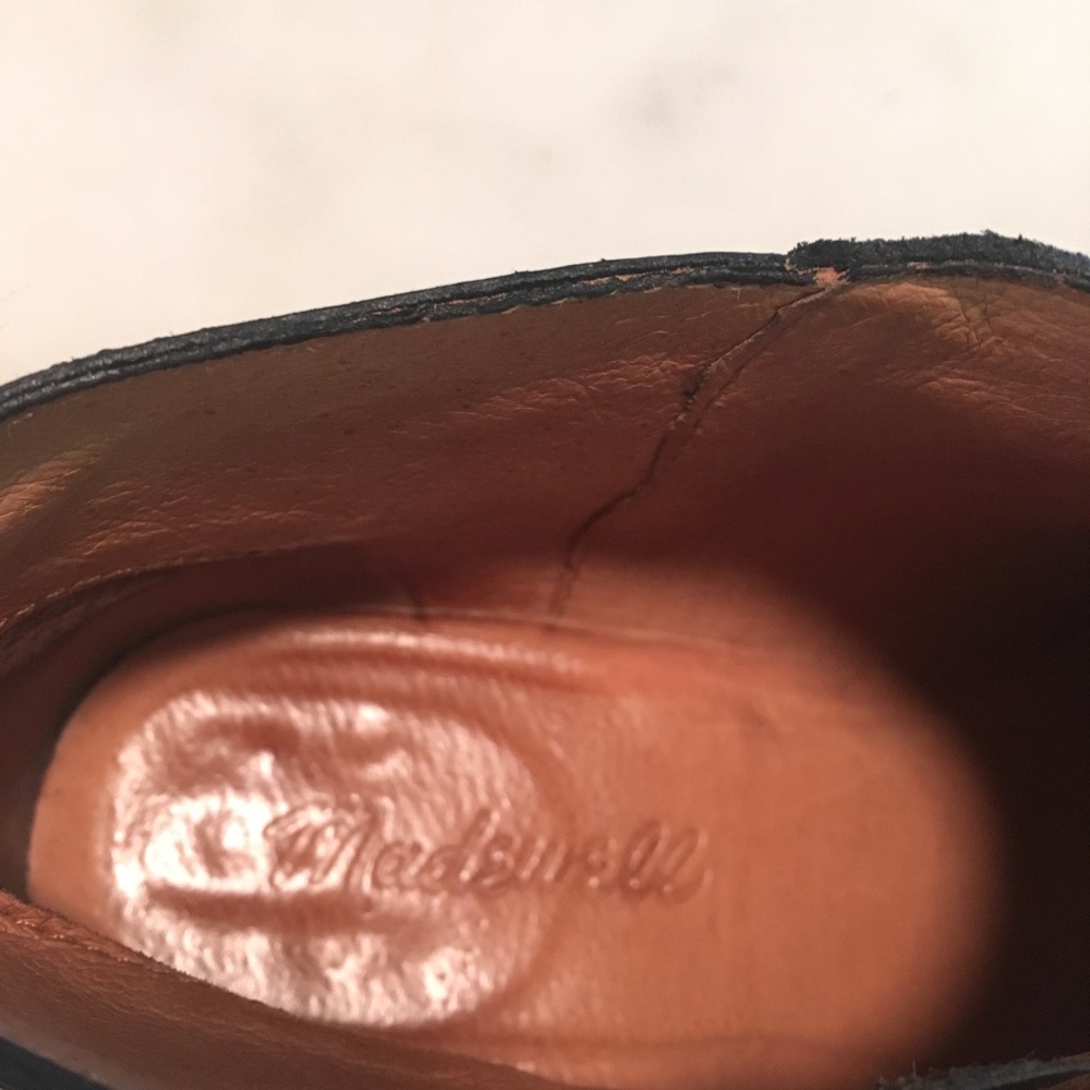 Madewell Cait Black Leather/Suede Boots - Picture 7 of 8